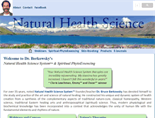 Tablet Screenshot of naturalhealthscience.com